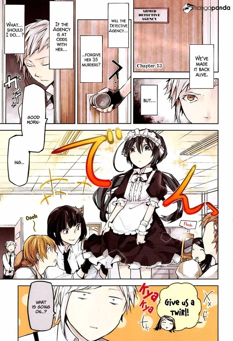 Read Bungou Stray Dogs chapter 13.1 image 2 on Lezhin