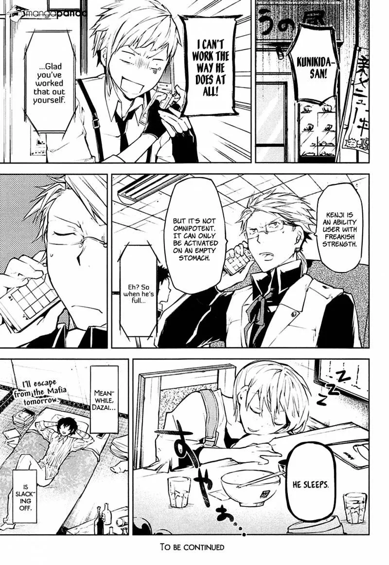 Read Bungou Stray Dogs chapter 13.1 image 36 on Lezhin