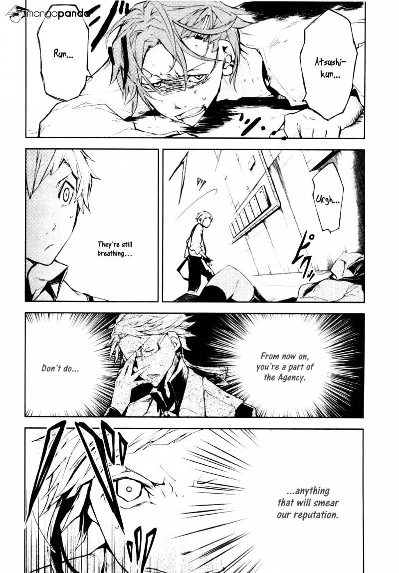 Read Bungou Stray Dogs chapter 4.1 image 22 on Lezhin