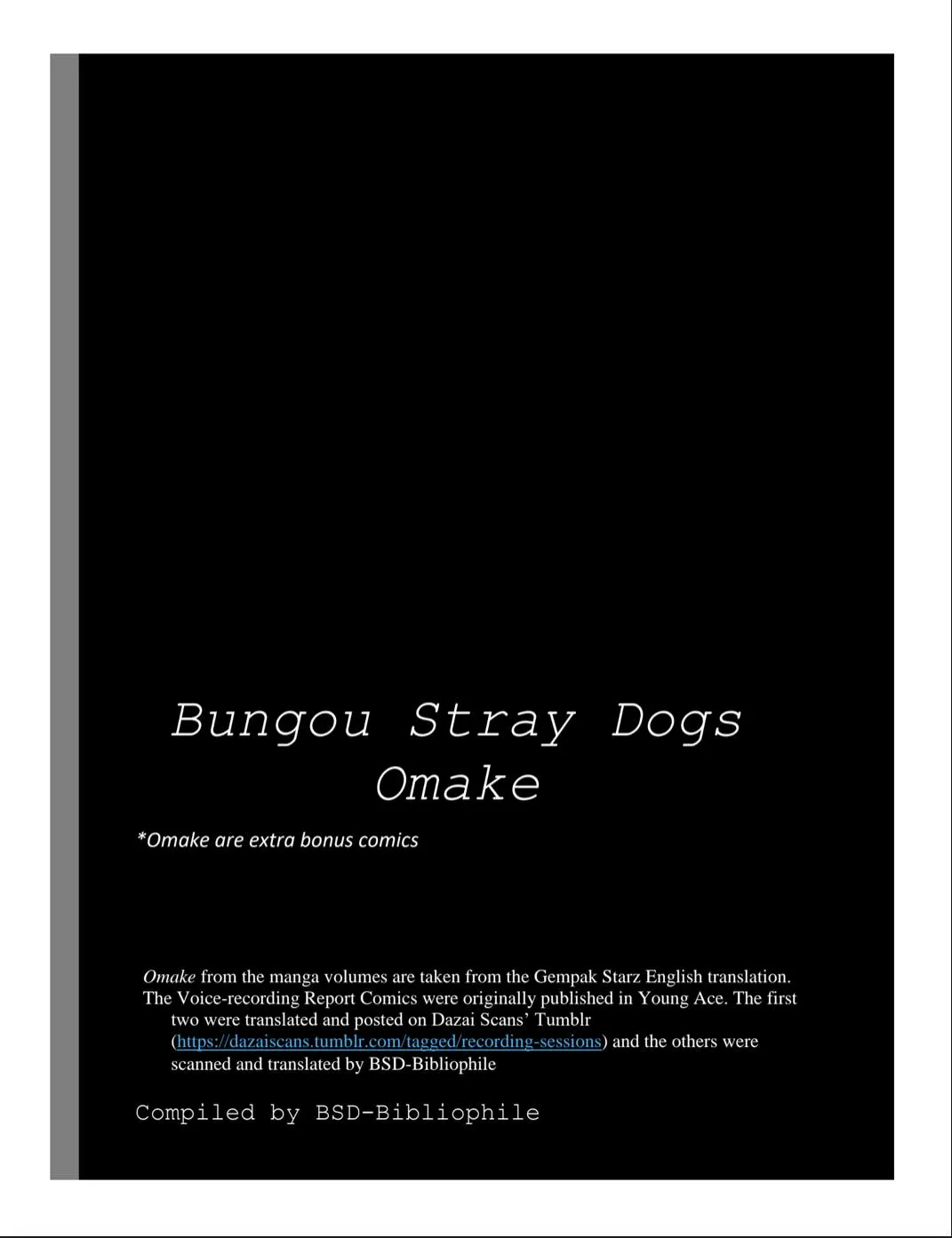 Read Bungou Stray Dogs chapter 5.2 image 0 on Lezhin