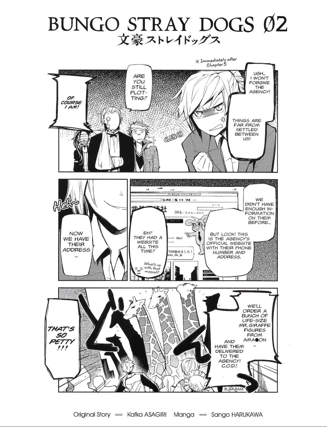 Read Bungou Stray Dogs chapter 5.2 image 1 on Lezhin