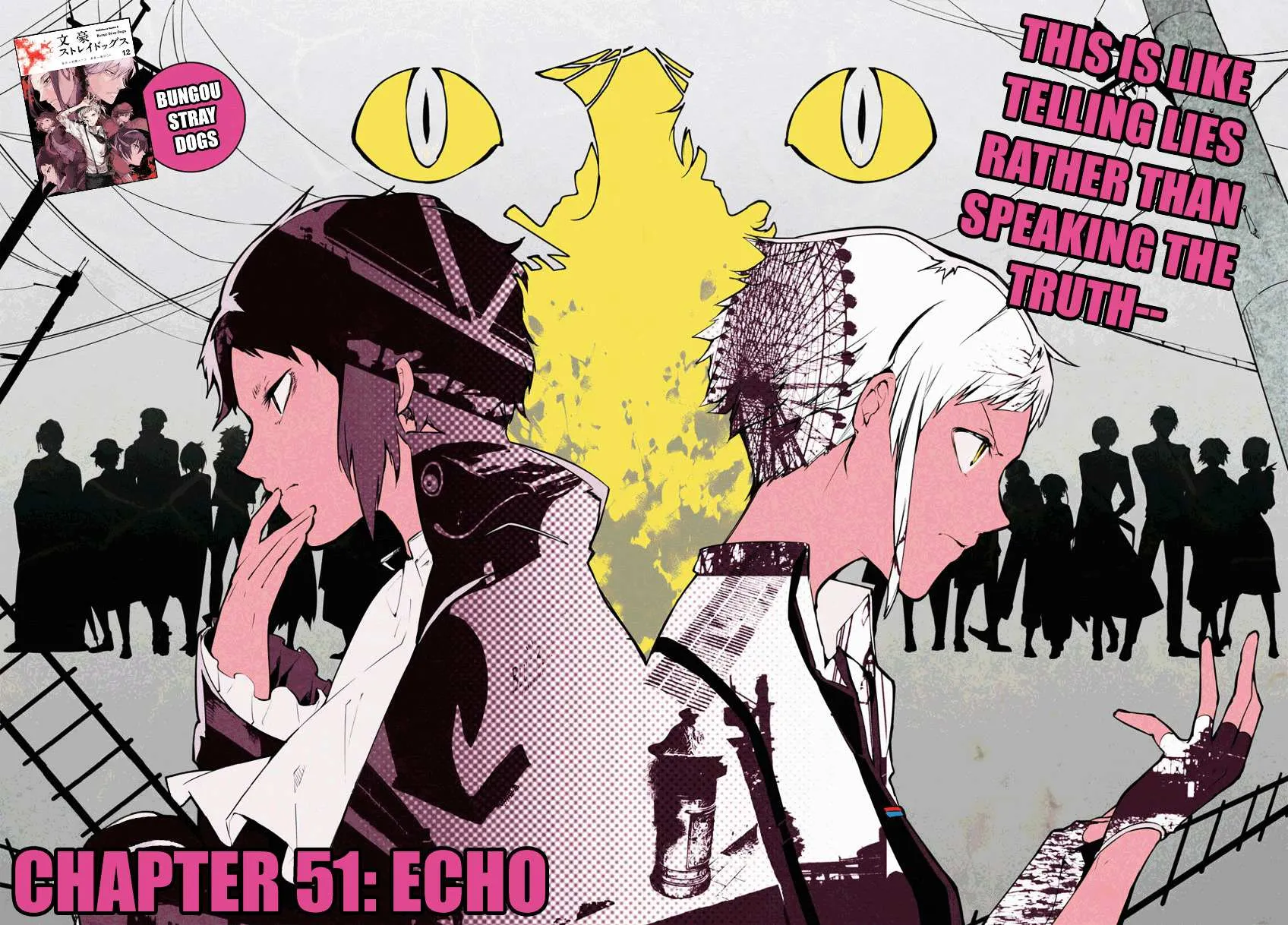 Read Bungou Stray Dogs chapter 51 image 3 on Lezhin