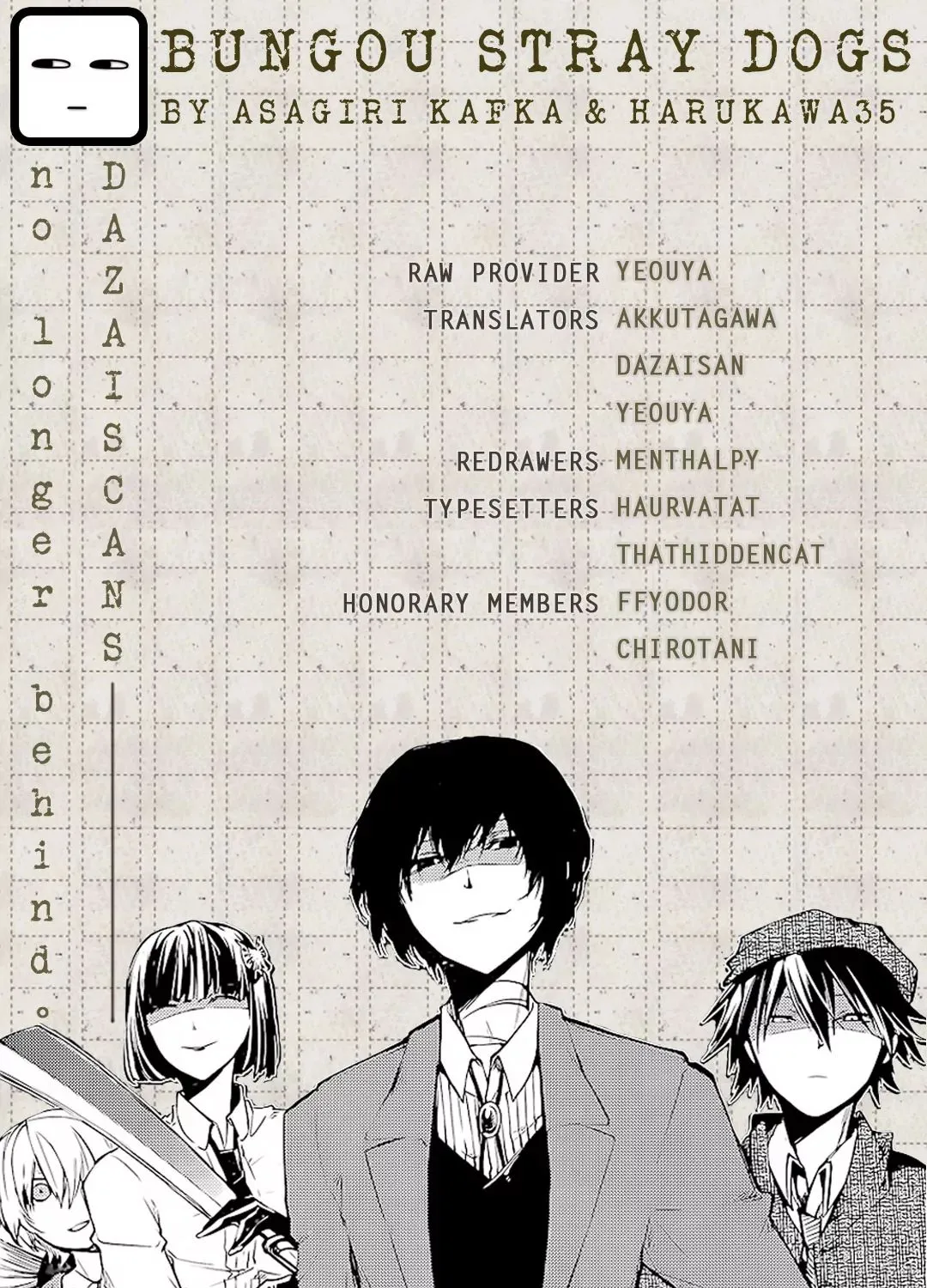 Read Bungou Stray Dogs chapter 52 image 0 on Lezhin