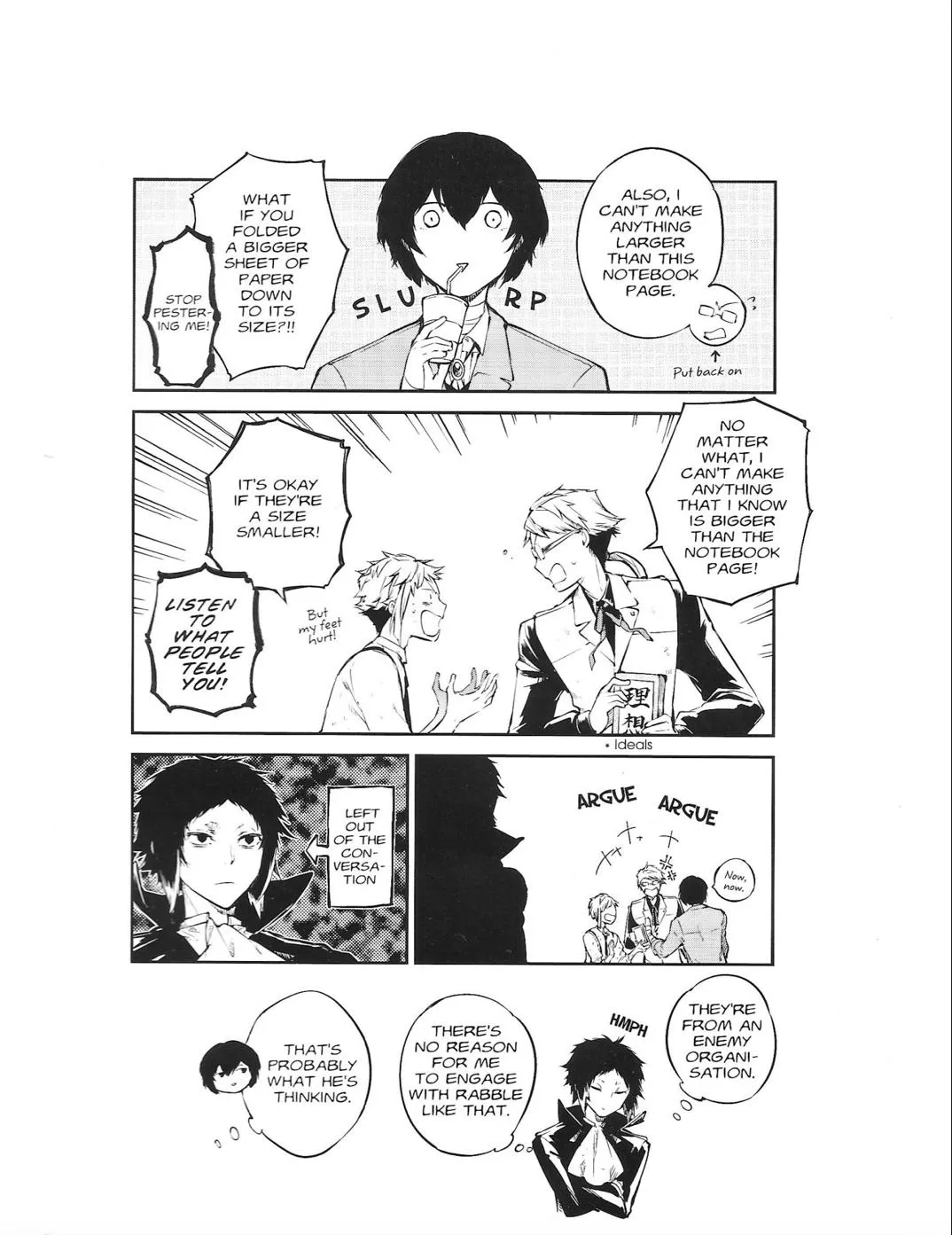 Read Bungou Stray Dogs chapter 53.2 image 2 on Lezhin