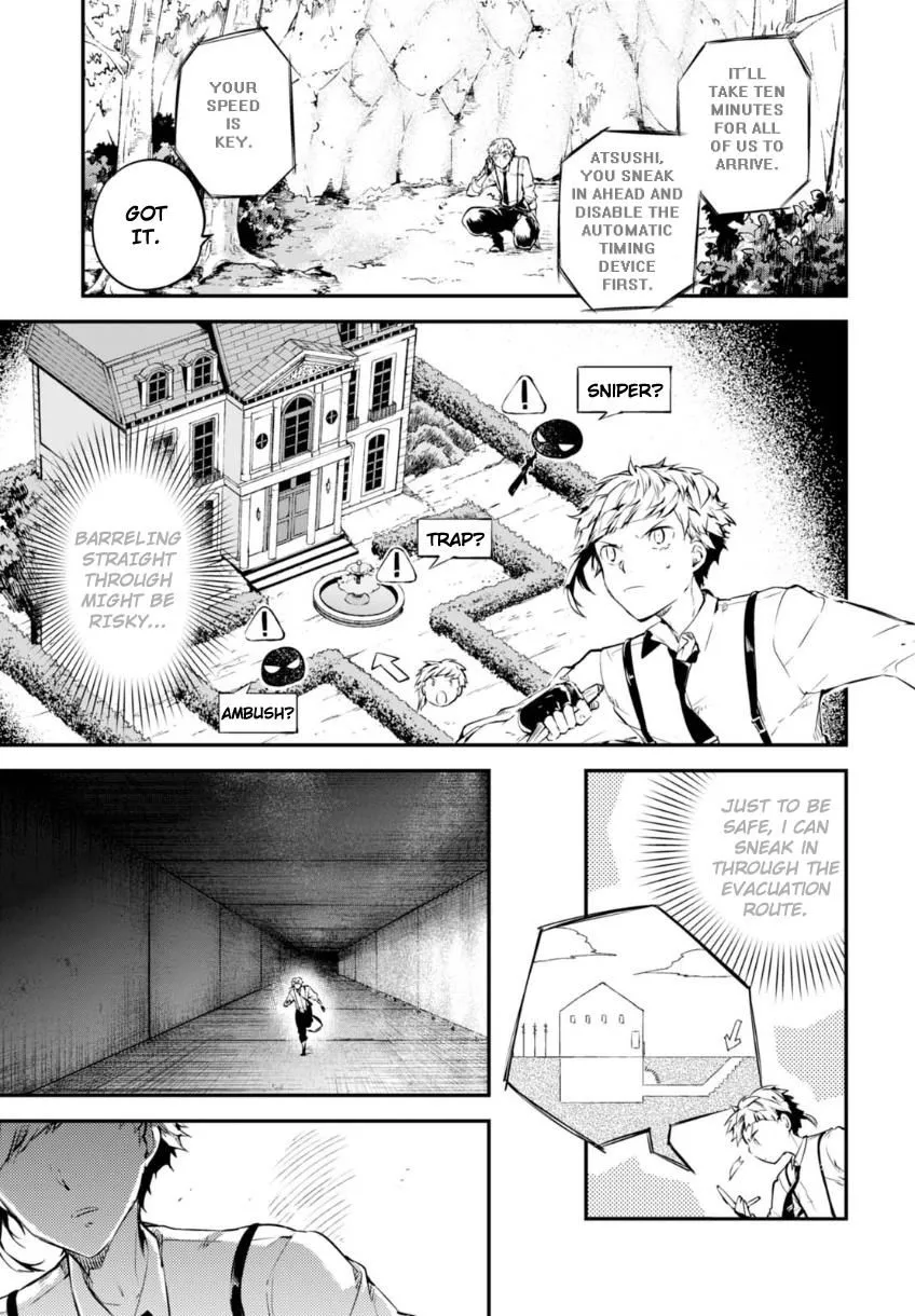 Read Bungou Stray Dogs chapter 58 image 7 on Lezhin