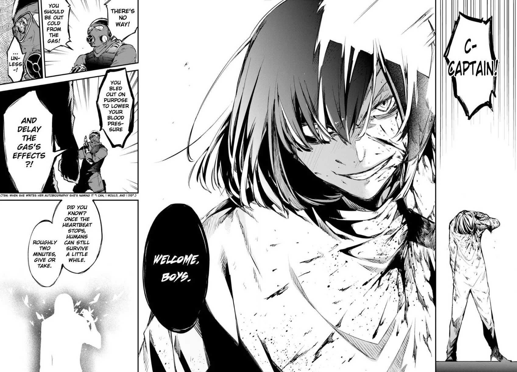 Read Bungou Stray Dogs chapter 59 image 18 on Lezhin