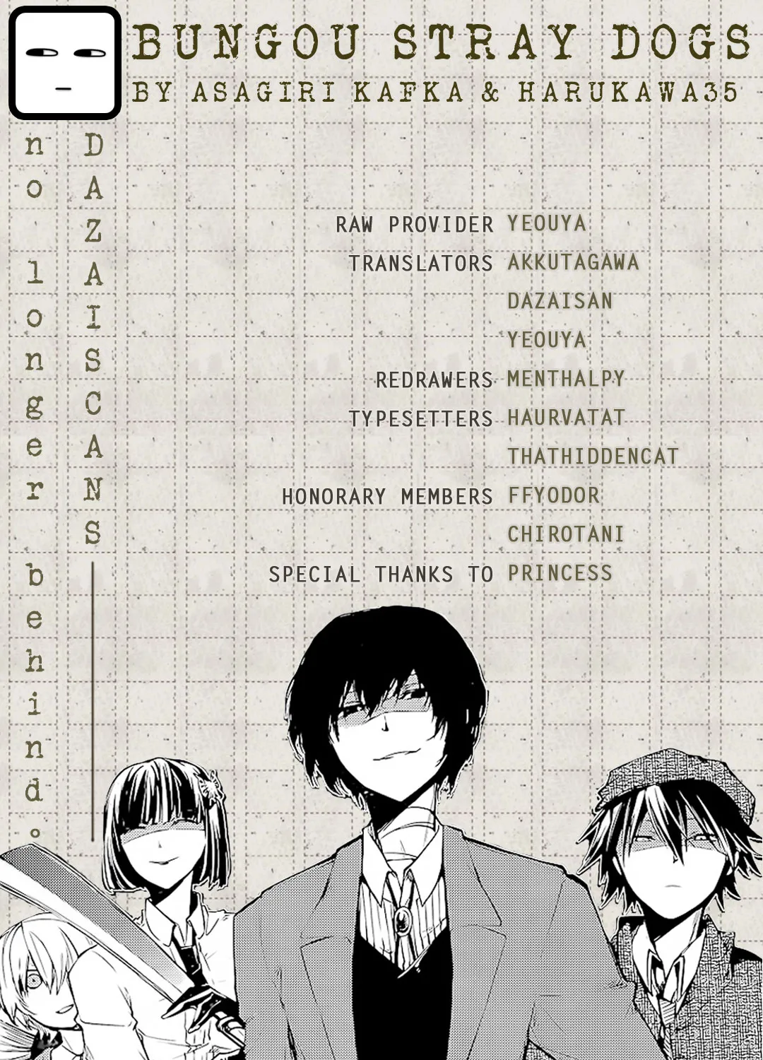 Read Bungou Stray Dogs chapter 60 image 0 on Lezhin