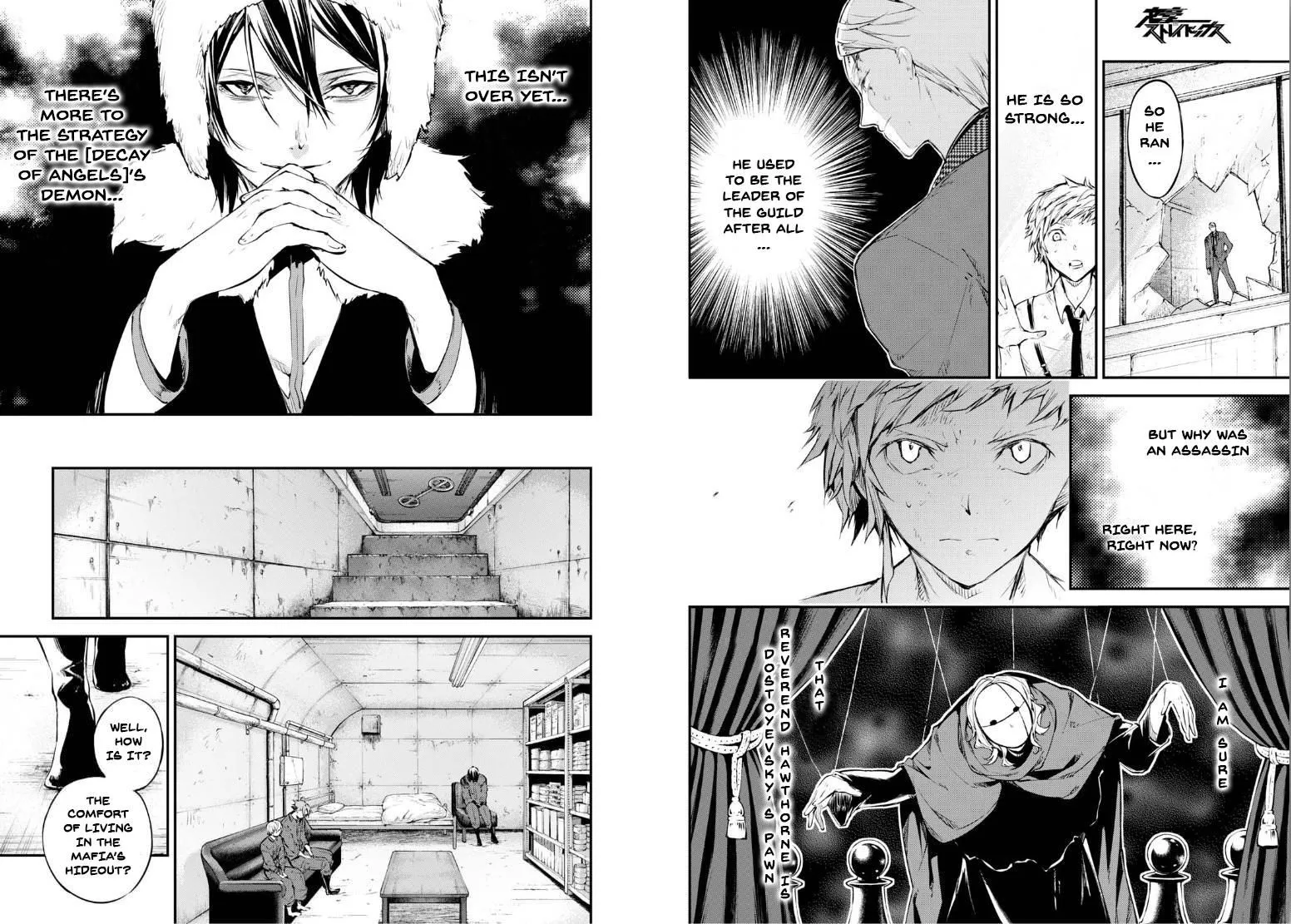 Read Bungou Stray Dogs chapter 63 image 12 on Lezhin