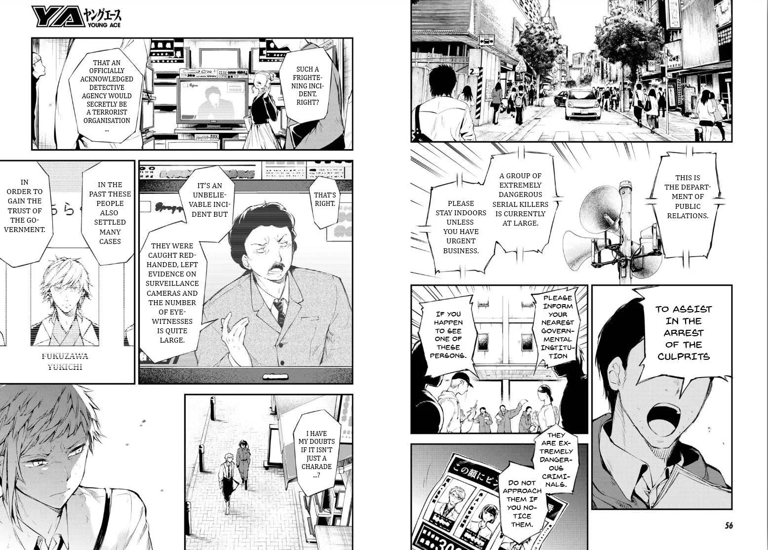 Read Bungou Stray Dogs chapter 63 image 3 on Lezhin