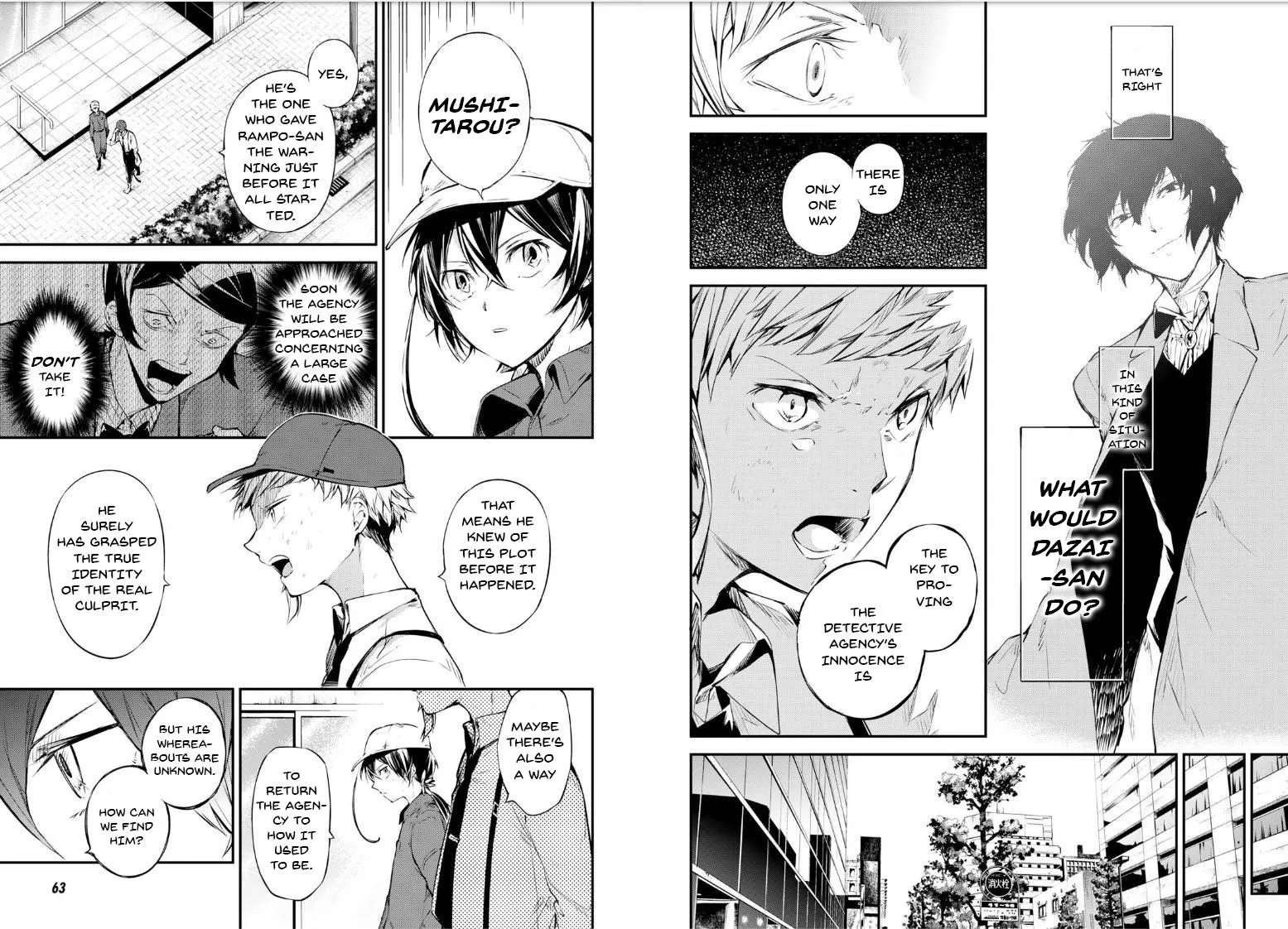 Read Bungou Stray Dogs chapter 63 image 6 on Lezhin