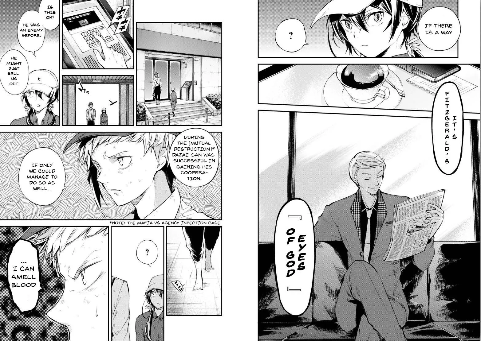 Read Bungou Stray Dogs chapter 63 image 7 on Lezhin