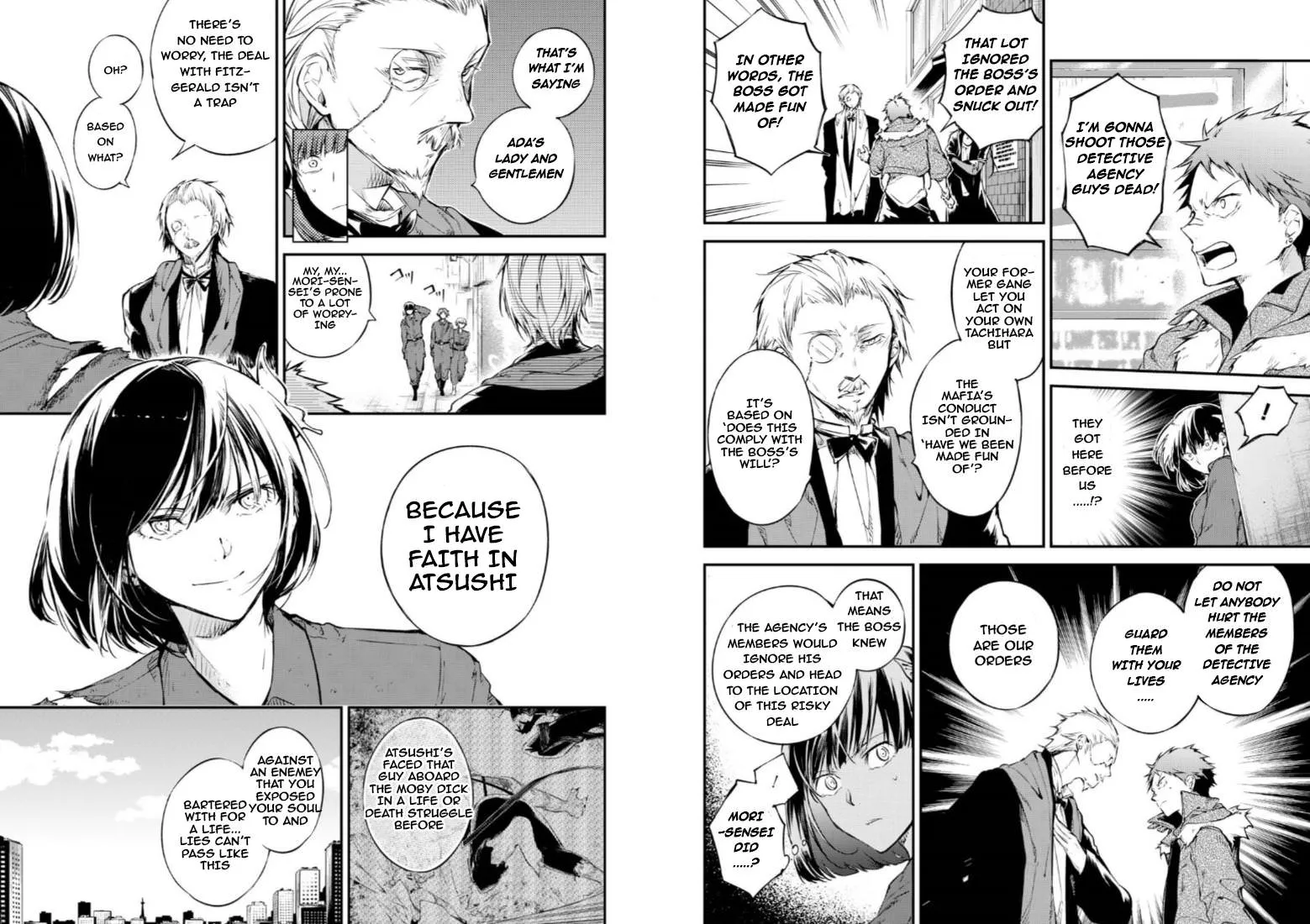 Read Bungou Stray Dogs chapter 66 image 16 on Lezhin