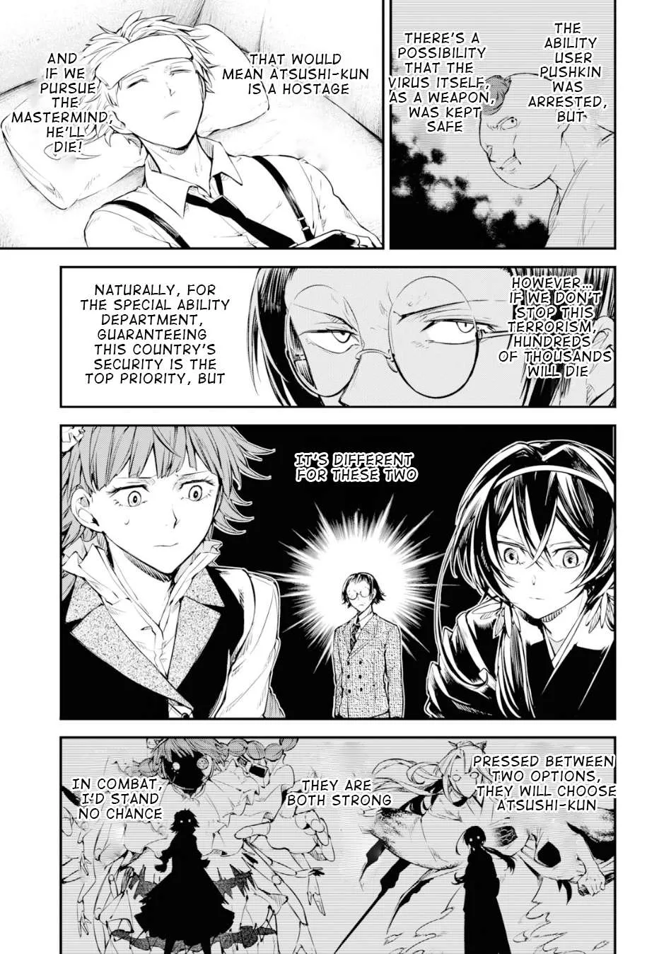 Read Bungou Stray Dogs chapter 78 image 22 on Lezhin