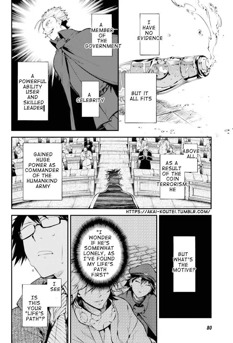 Read Bungou Stray Dogs chapter 83 image 11 on Lezhin