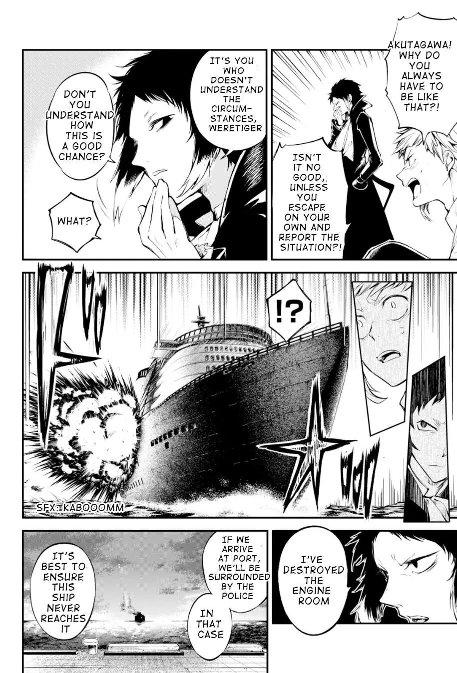 Read Bungou Stray Dogs chapter 84 image 17 on Lezhin