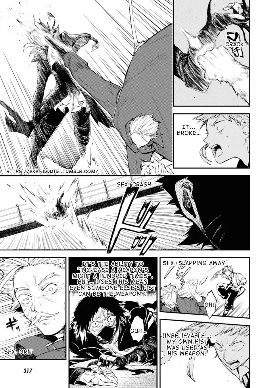 Read Bungou Stray Dogs chapter 86 image 4 on Lezhin