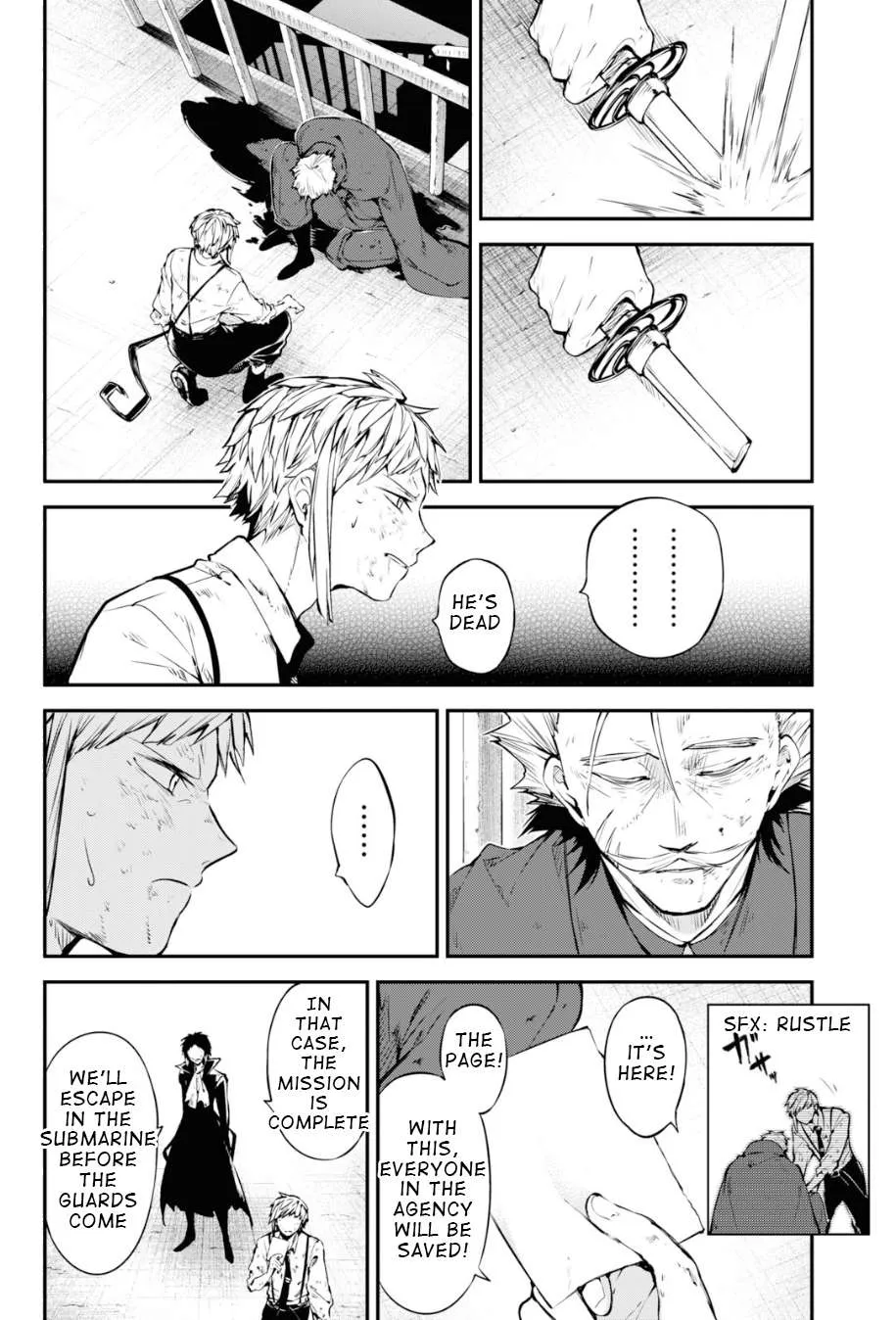 Read Bungou Stray Dogs chapter 87 image 13 on Lezhin