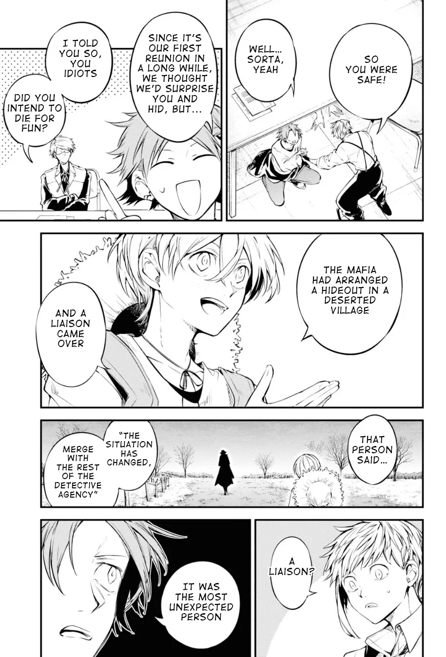 Read Bungou Stray Dogs chapter 91 image 8 on Lezhin