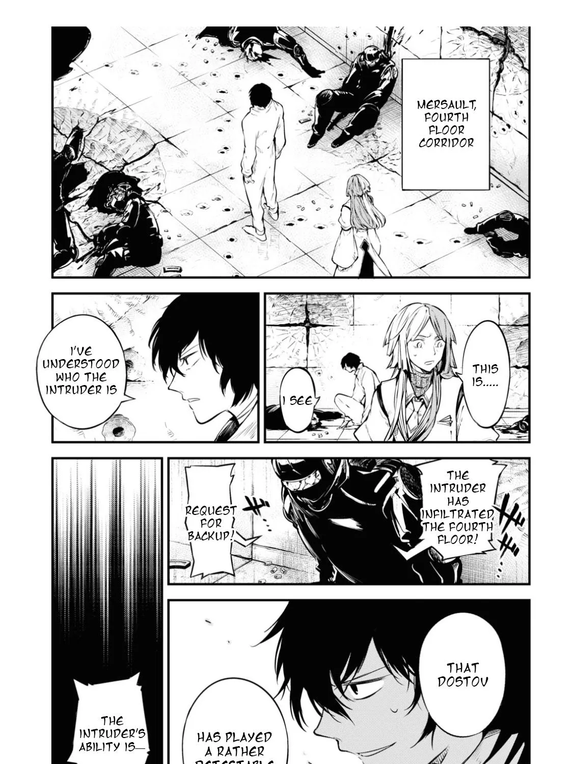 Read Bungou Stray Dogs chapter 98 image 55 on Lezhin