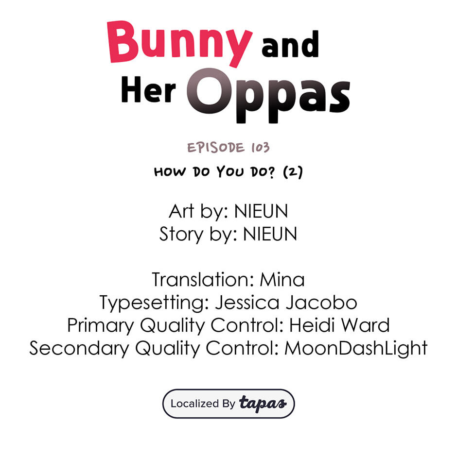Bunny and Her Oppas Chapter 103 page 4 - 