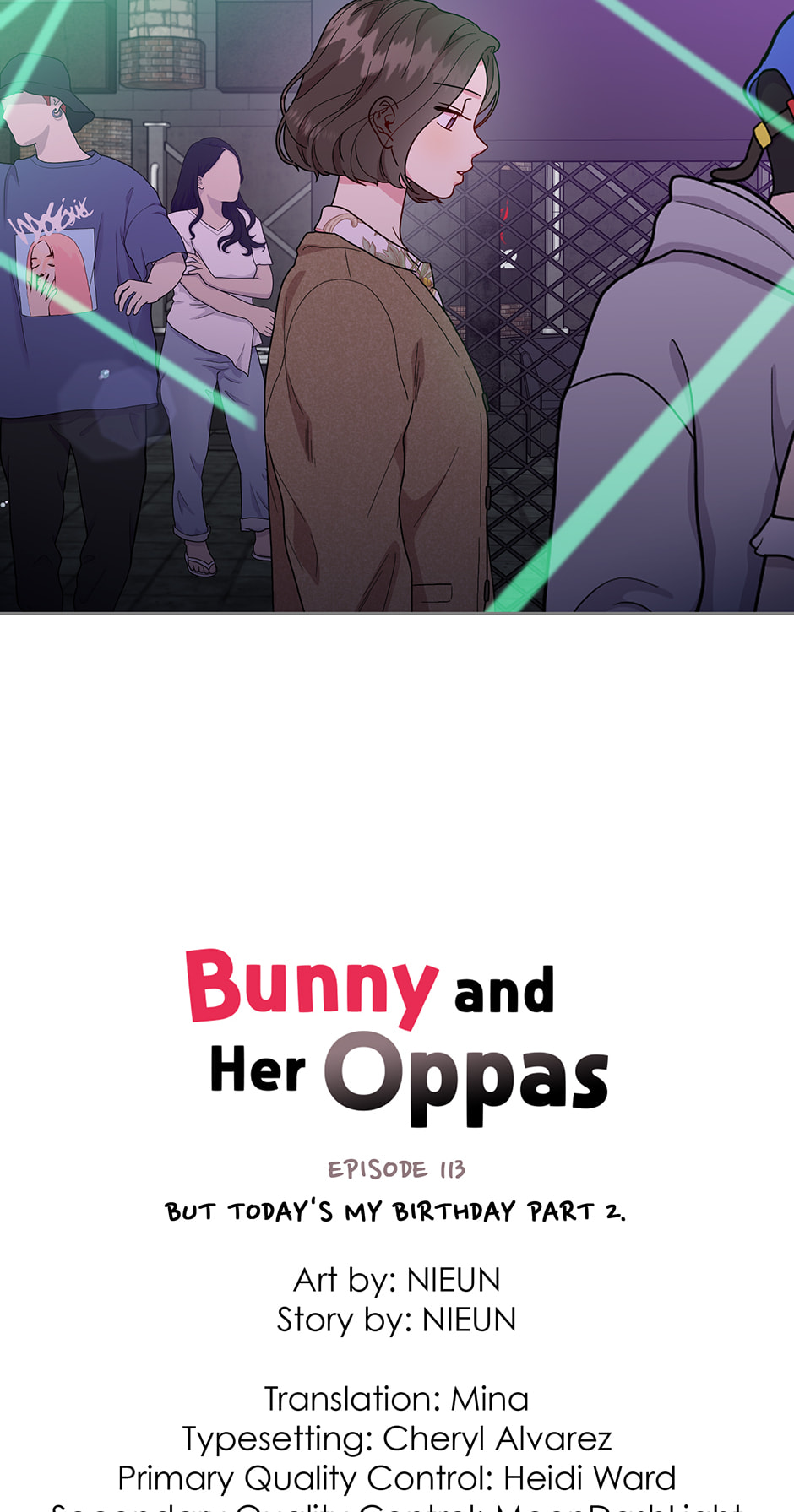 Bunny and Her Oppas Chapter 113 page 5 - 