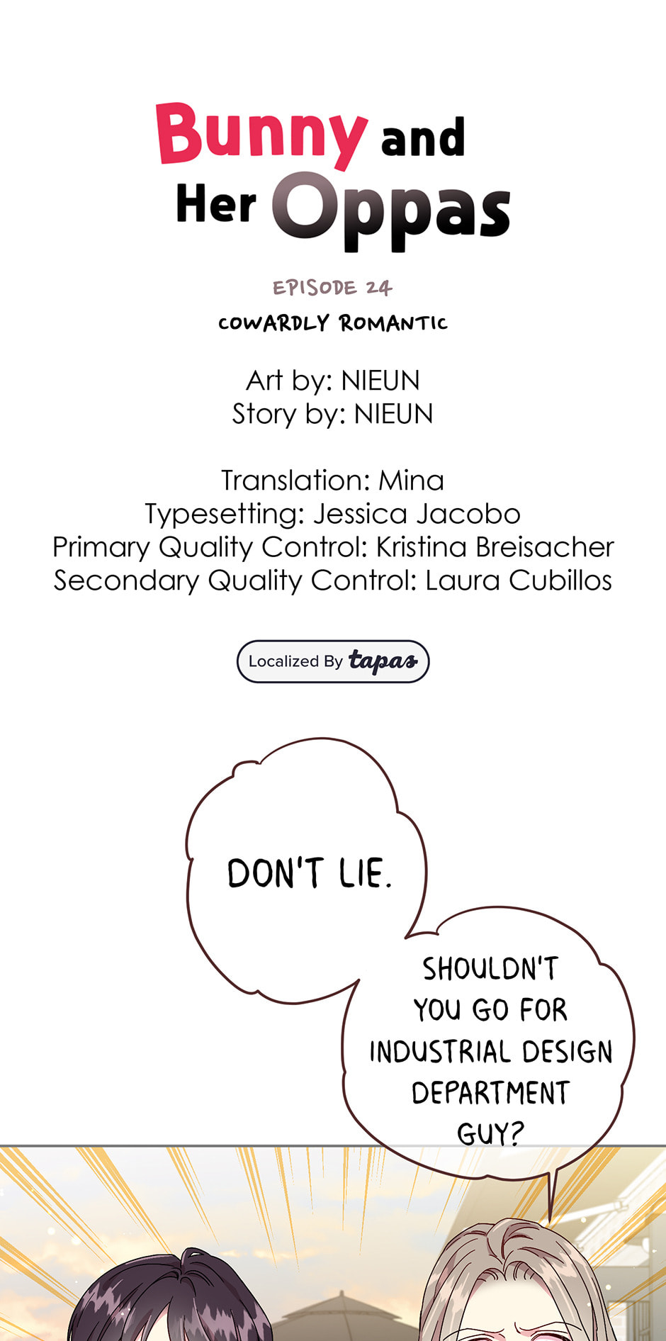 Bunny and Her Oppas Chapter 24 page 1 - 