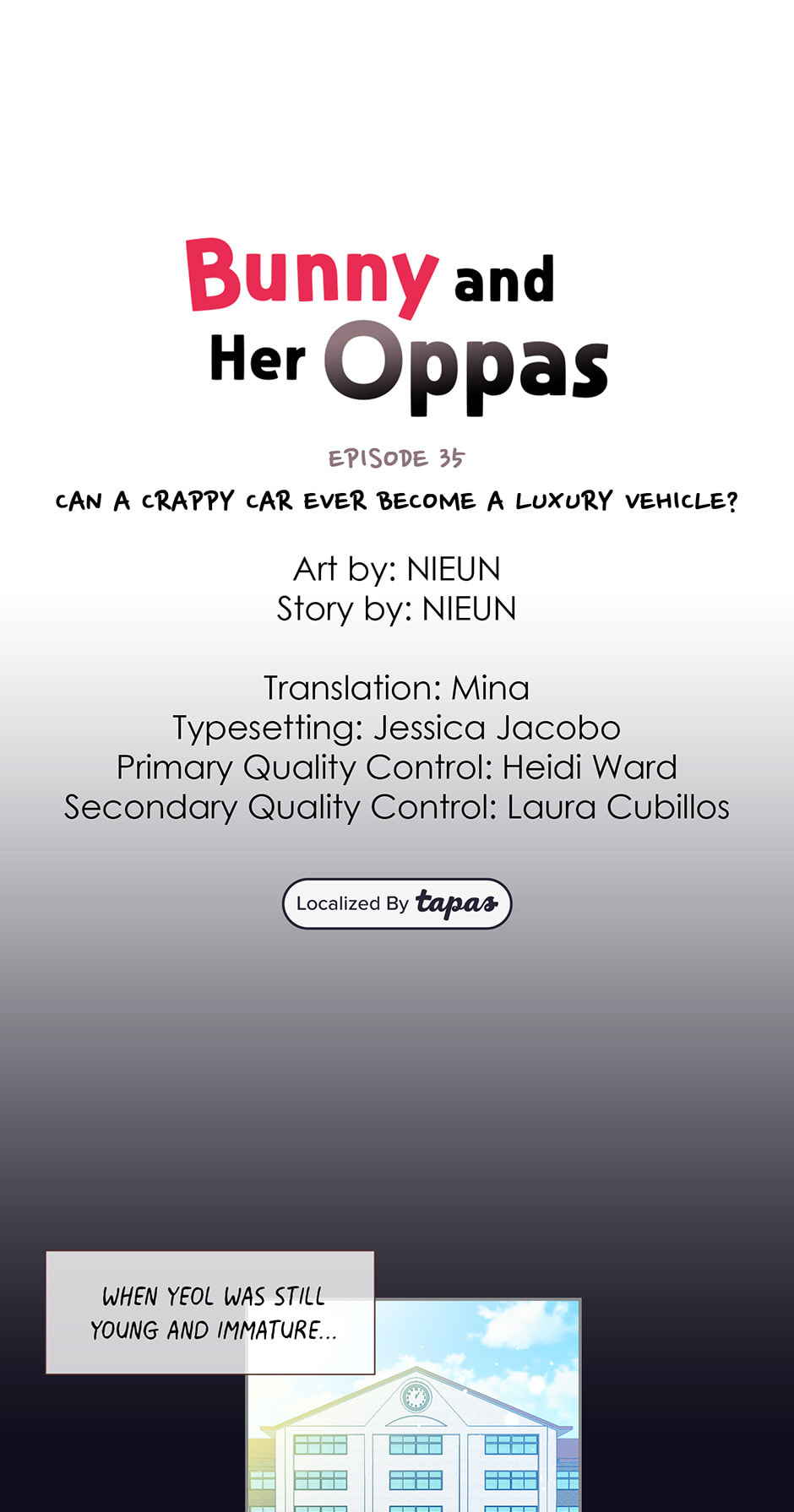 Bunny and Her Oppas Chapter 35 page 1 - 