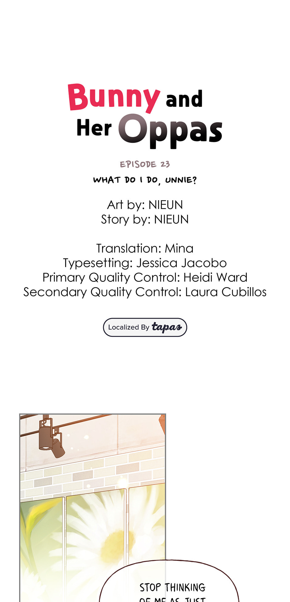 Bunny and Her Oppas Chapter 39 page 1 - 