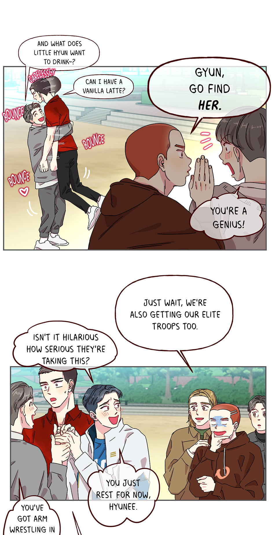 Bunny and Her Oppas Chapter 4 page 8 - 