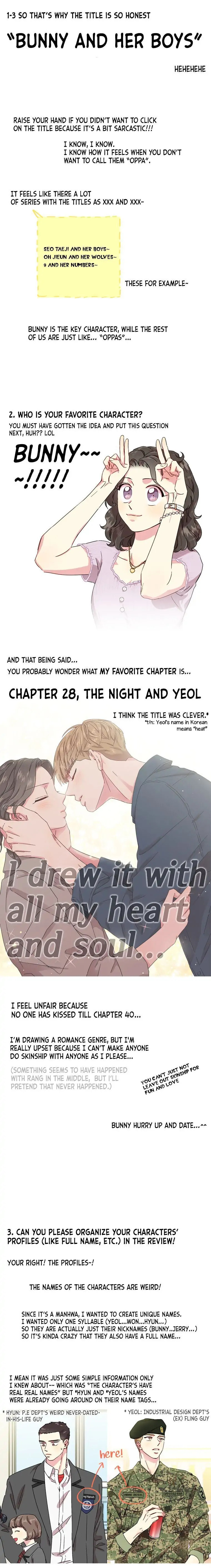Bunny and Her Oppas Chapter 40.5 page 5 - 