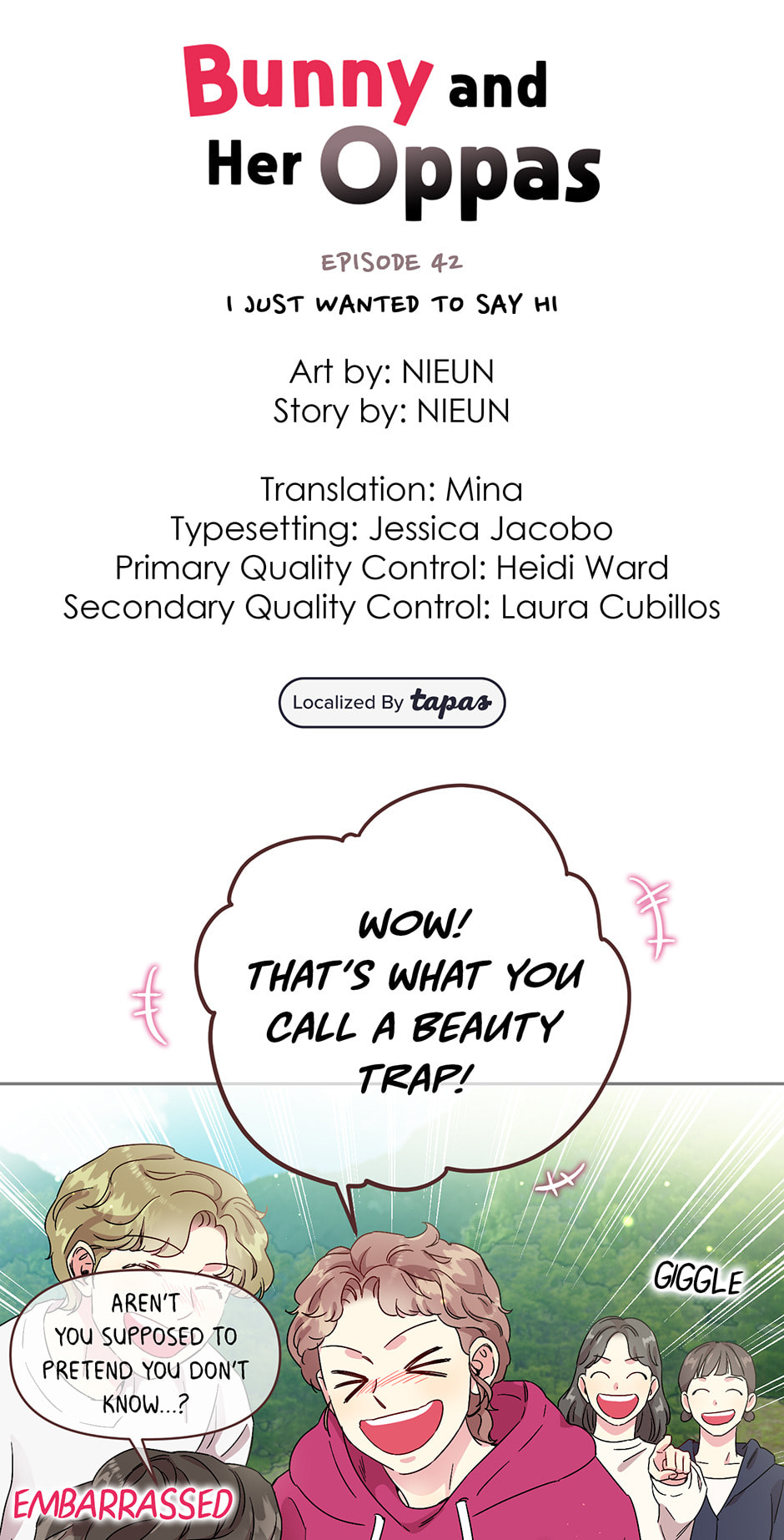 Bunny and Her Oppas Chapter 42 page 1 - 