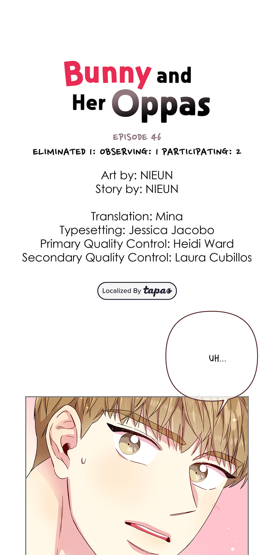 Bunny and Her Oppas Chapter 46 page 1 - 