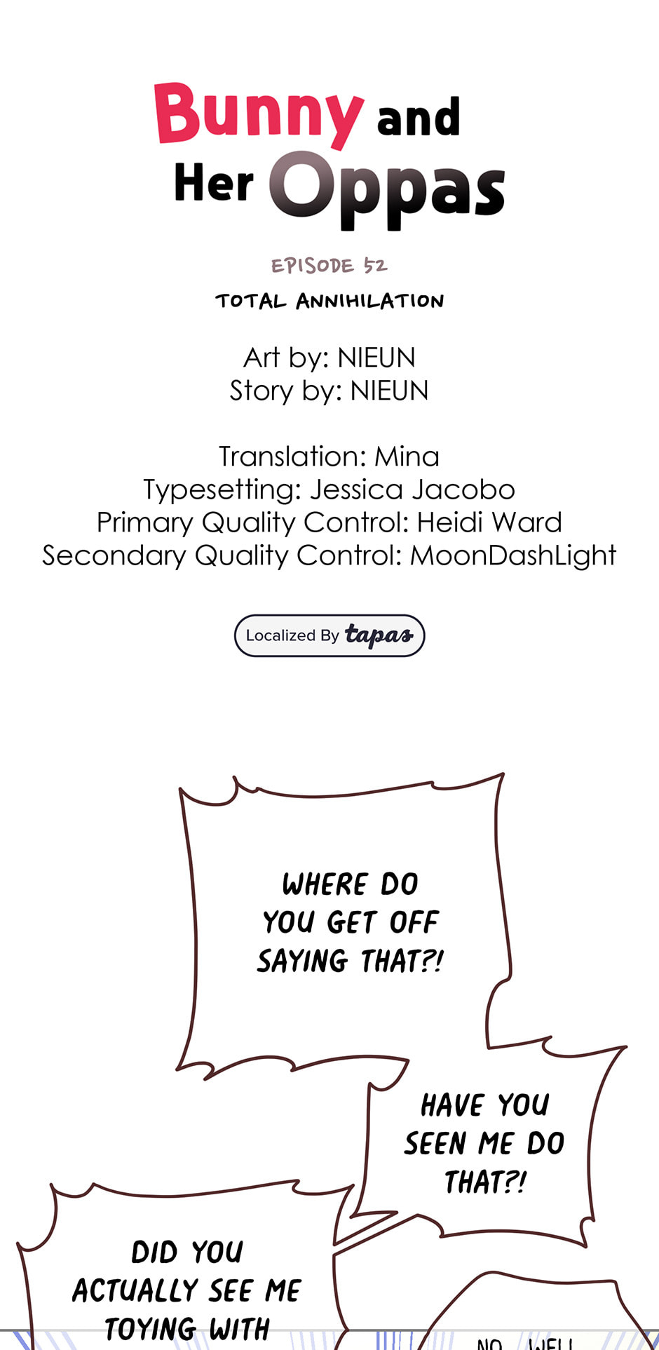 Bunny and Her Oppas Chapter 52 page 4 - 
