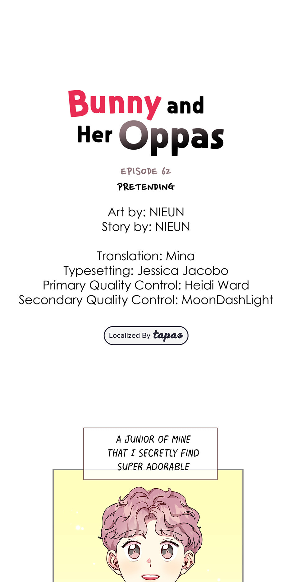 Bunny and Her Oppas Chapter 62 page 1 - 