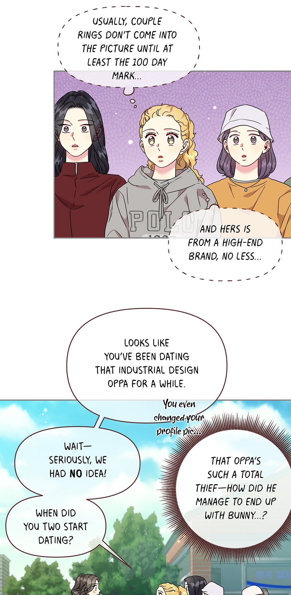 Bunny and Her Oppas Chapter 73 page 15 - 