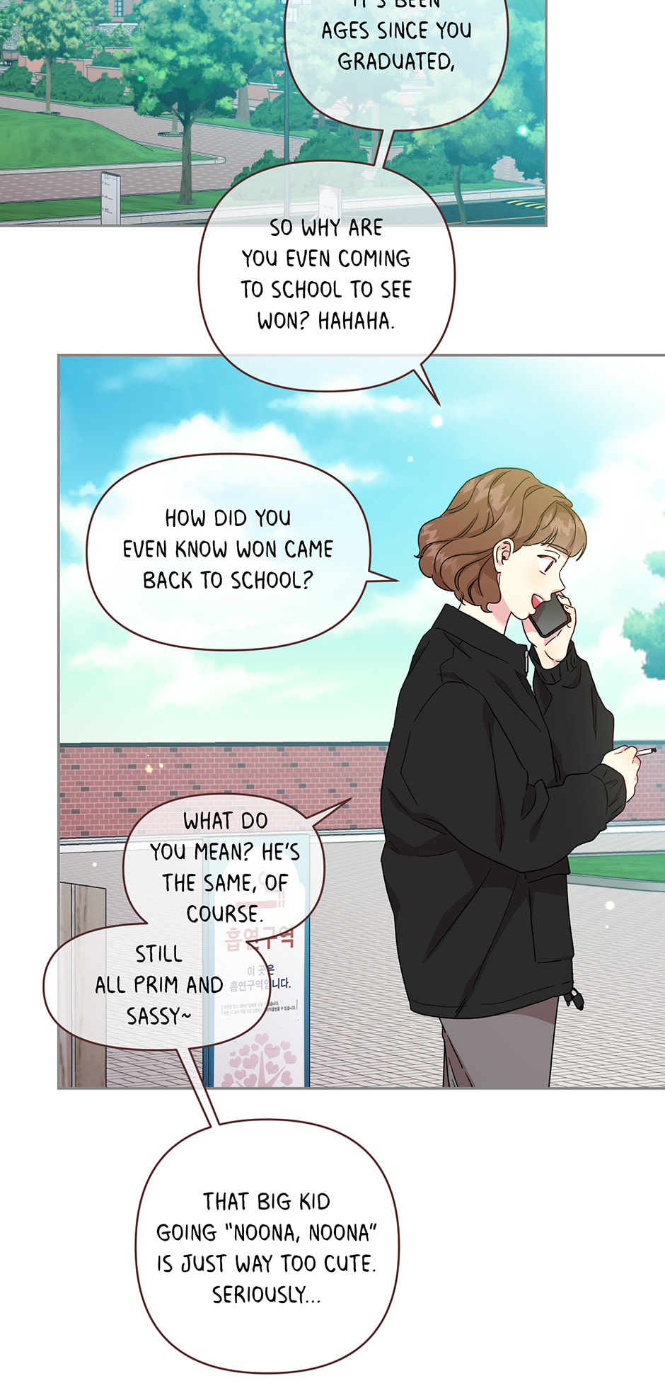 Bunny and Her Oppas Chapter 76 page 12 - 