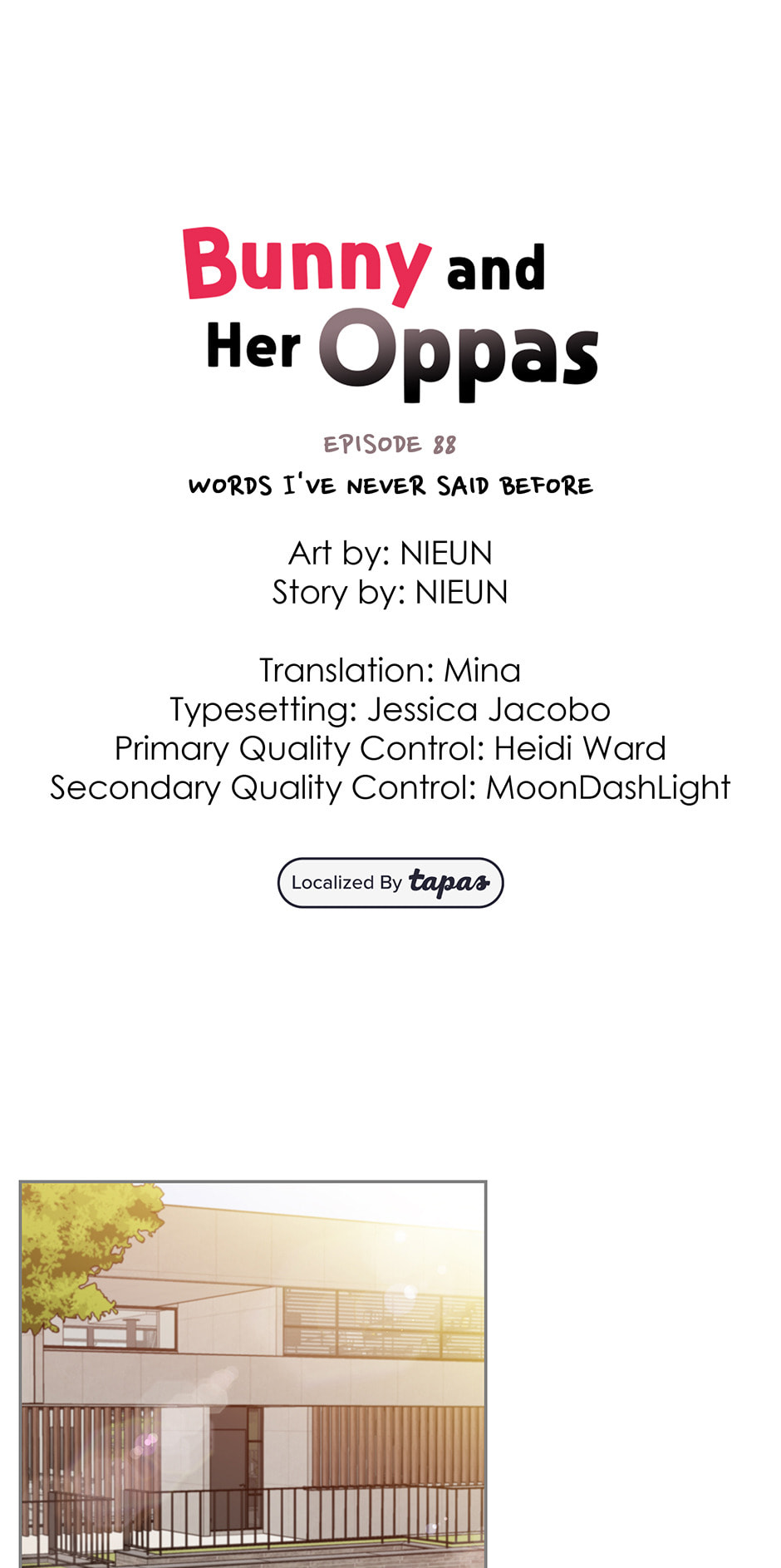 Bunny and Her Oppas Chapter 88 page 1 - 