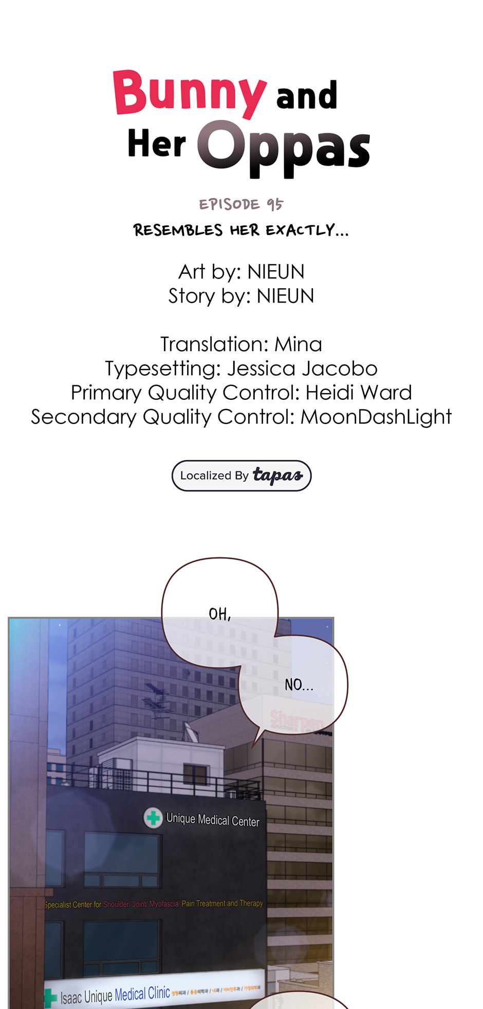 Bunny and Her Oppas Chapter 95 page 1 - 