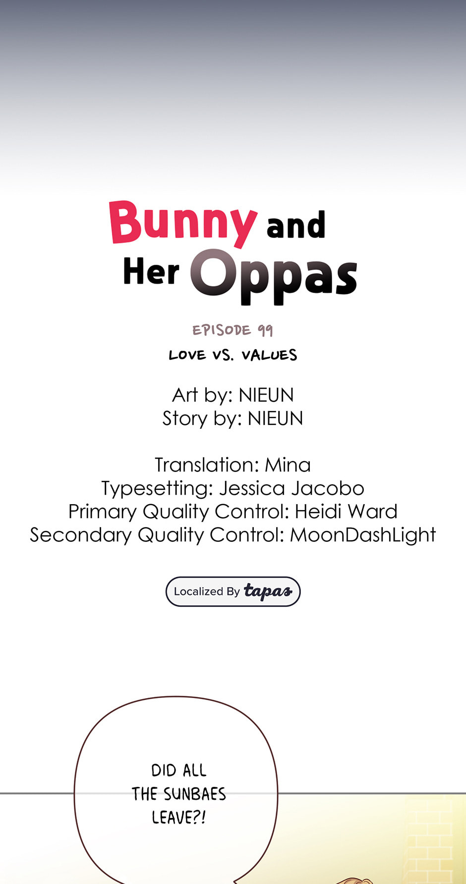 Bunny and Her Oppas Chapter 99 page 5 - 