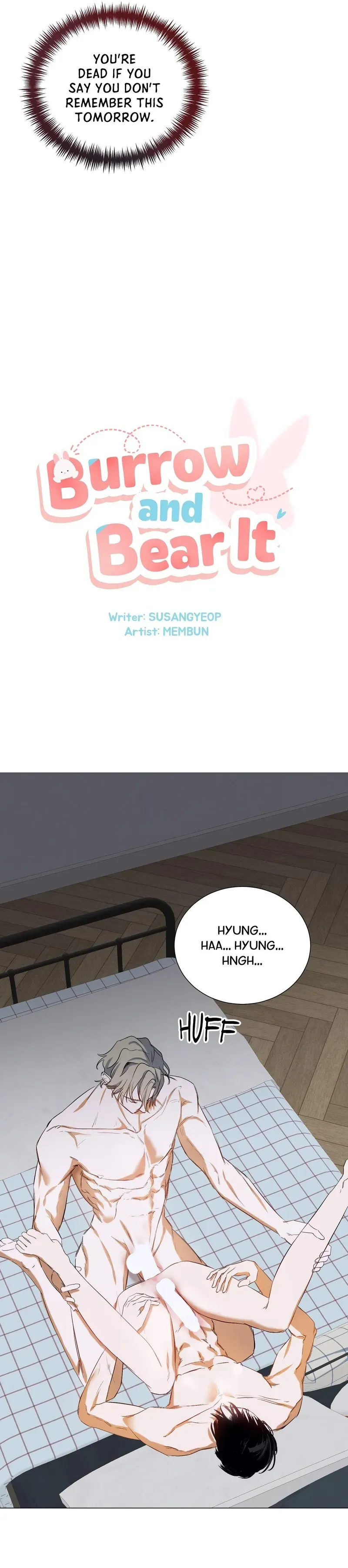 Read Burrow And Bear It chapter 9 image 3 on Lezhin
