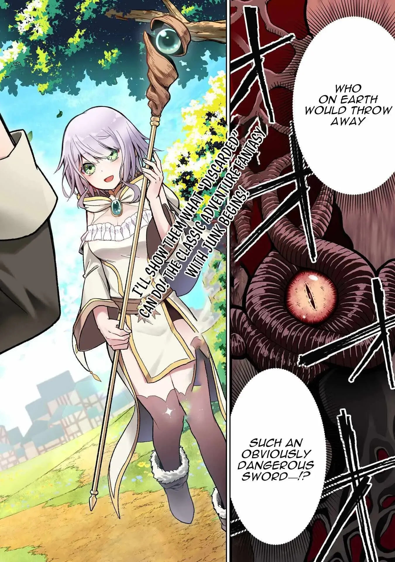 But I'll Rise Up with the World's Discarded Items Chapter 1 page 2 - 