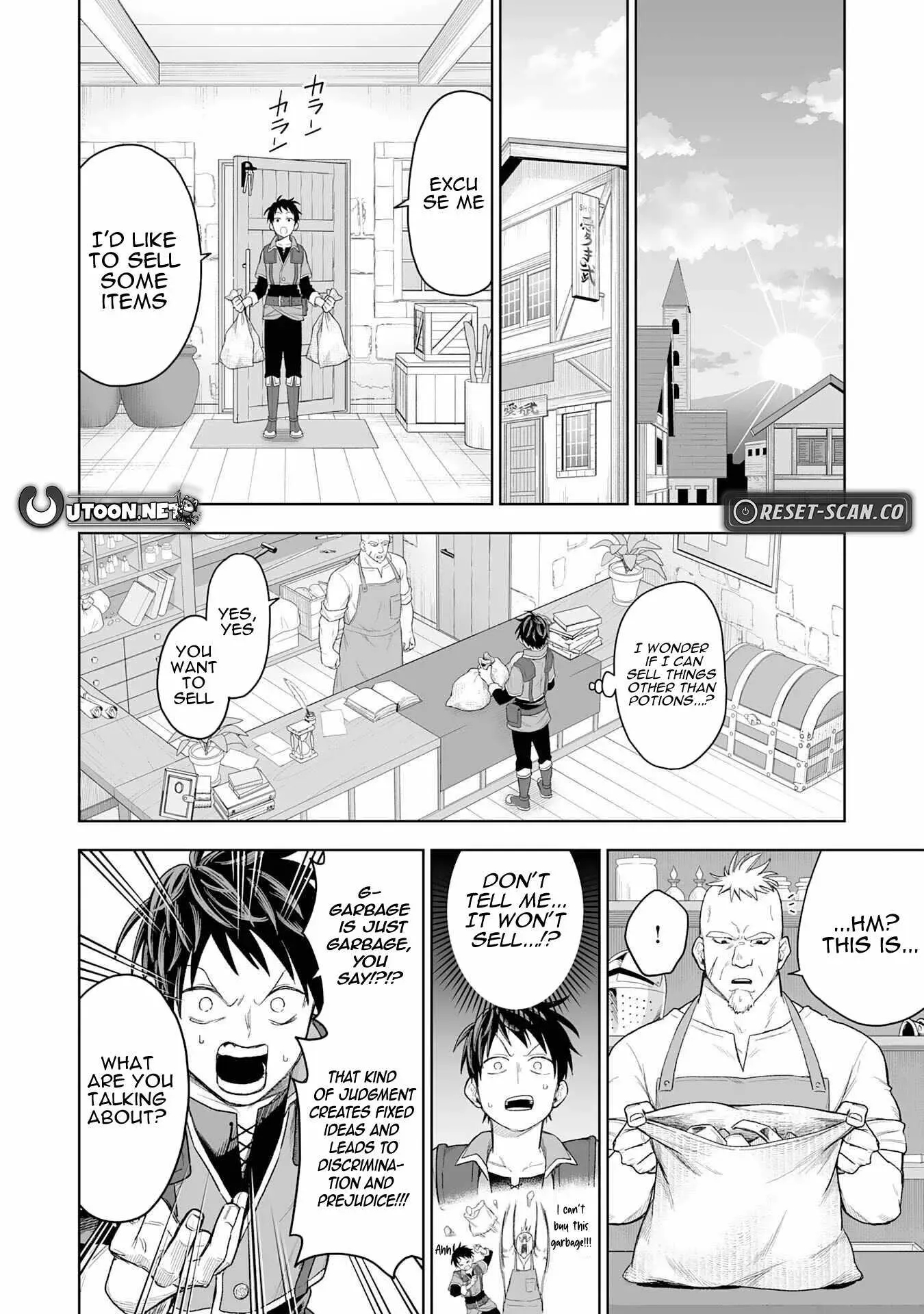 But I'll Rise Up with the World's Discarded Items Chapter 1 page 16 - 