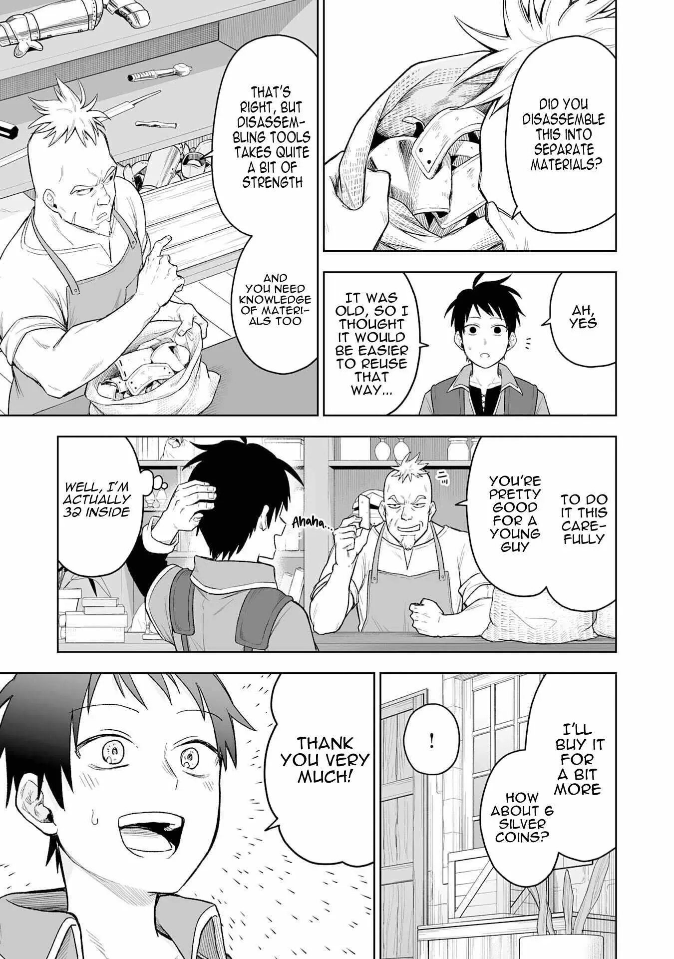 But I'll Rise Up with the World's Discarded Items Chapter 1 page 17 - 
