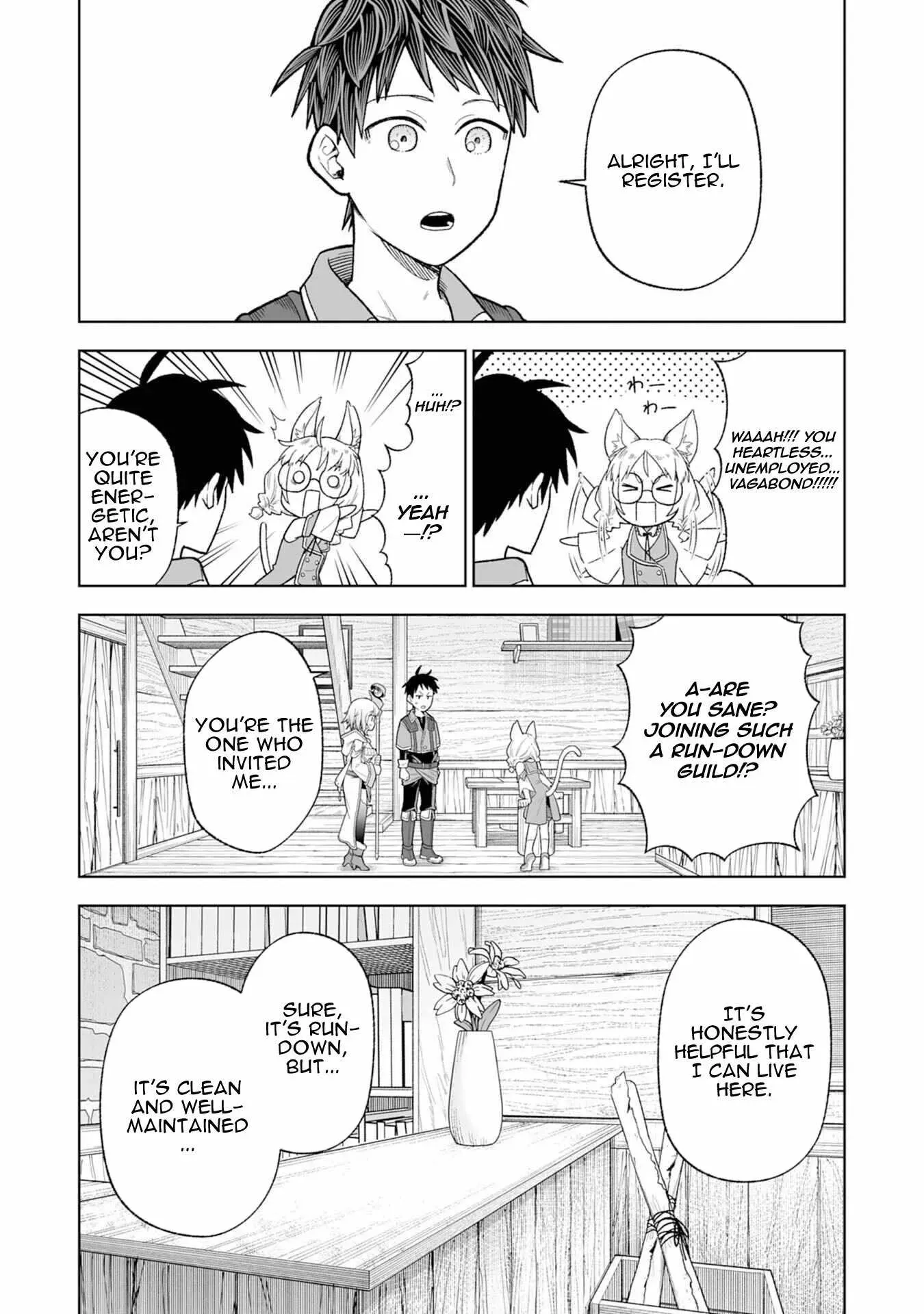 But I'll Rise Up with the World's Discarded Items Chapter 2 page 14 - 