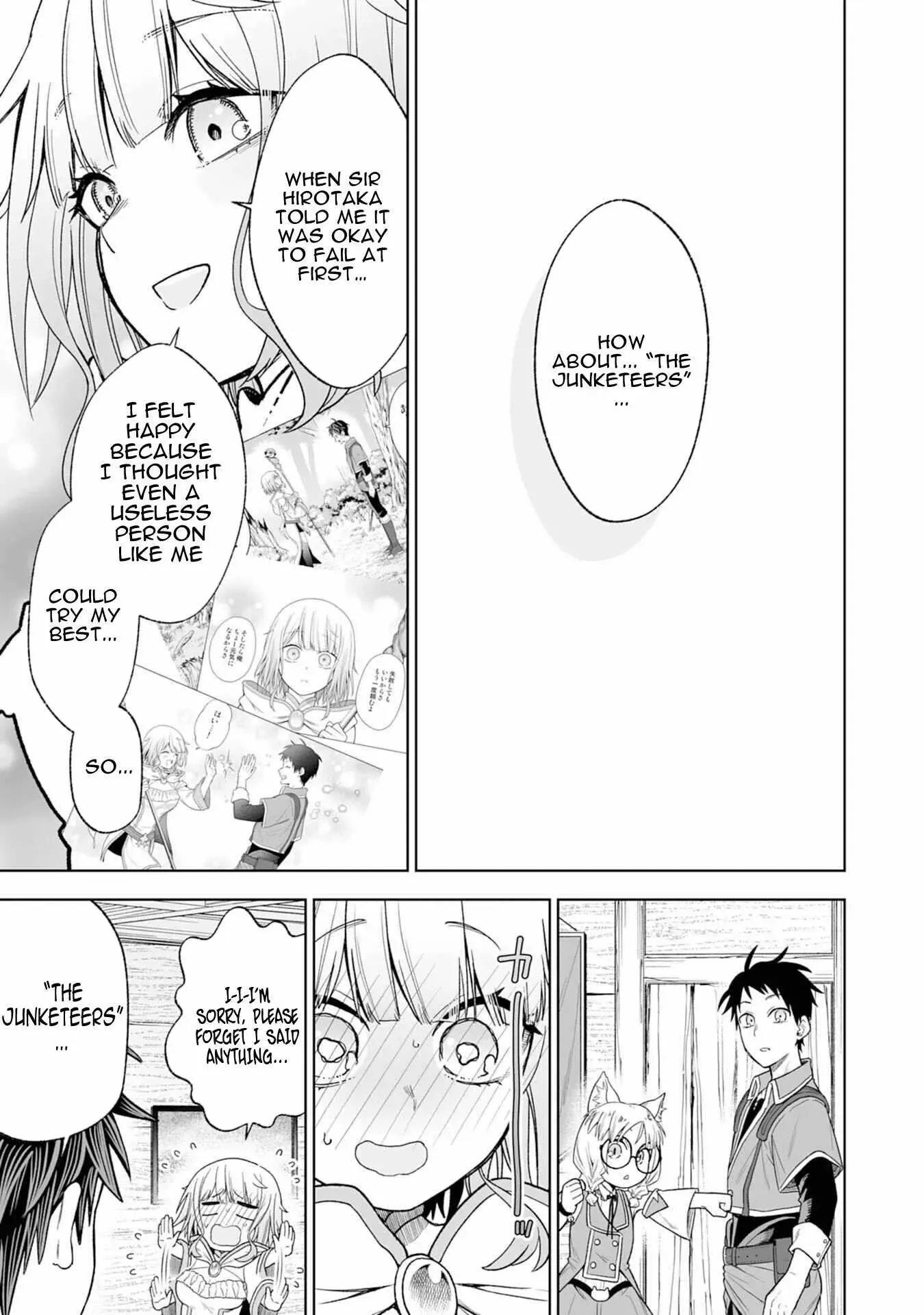 But I'll Rise Up with the World's Discarded Items Chapter 2 page 21 - 