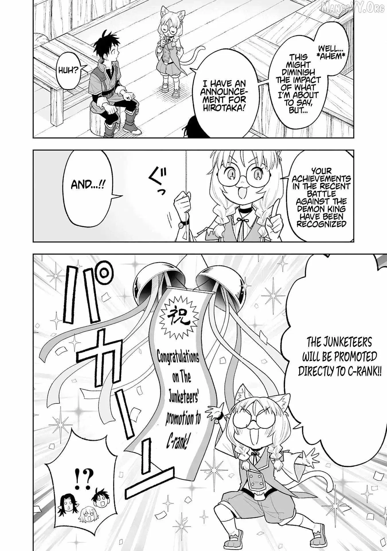 But I'll Rise Up with the World's Discarded Items Chapter 7 page 14 - 
