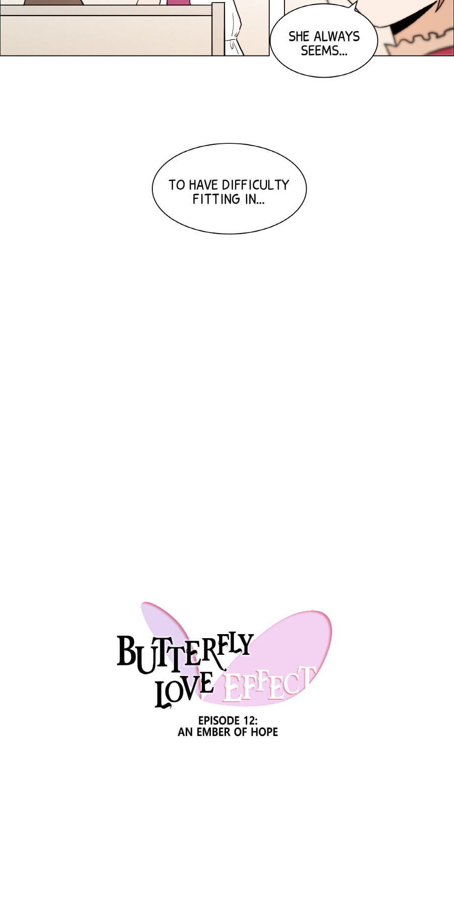 Read Butterfly Love Effect chapter 12 image 12 on Lezhin