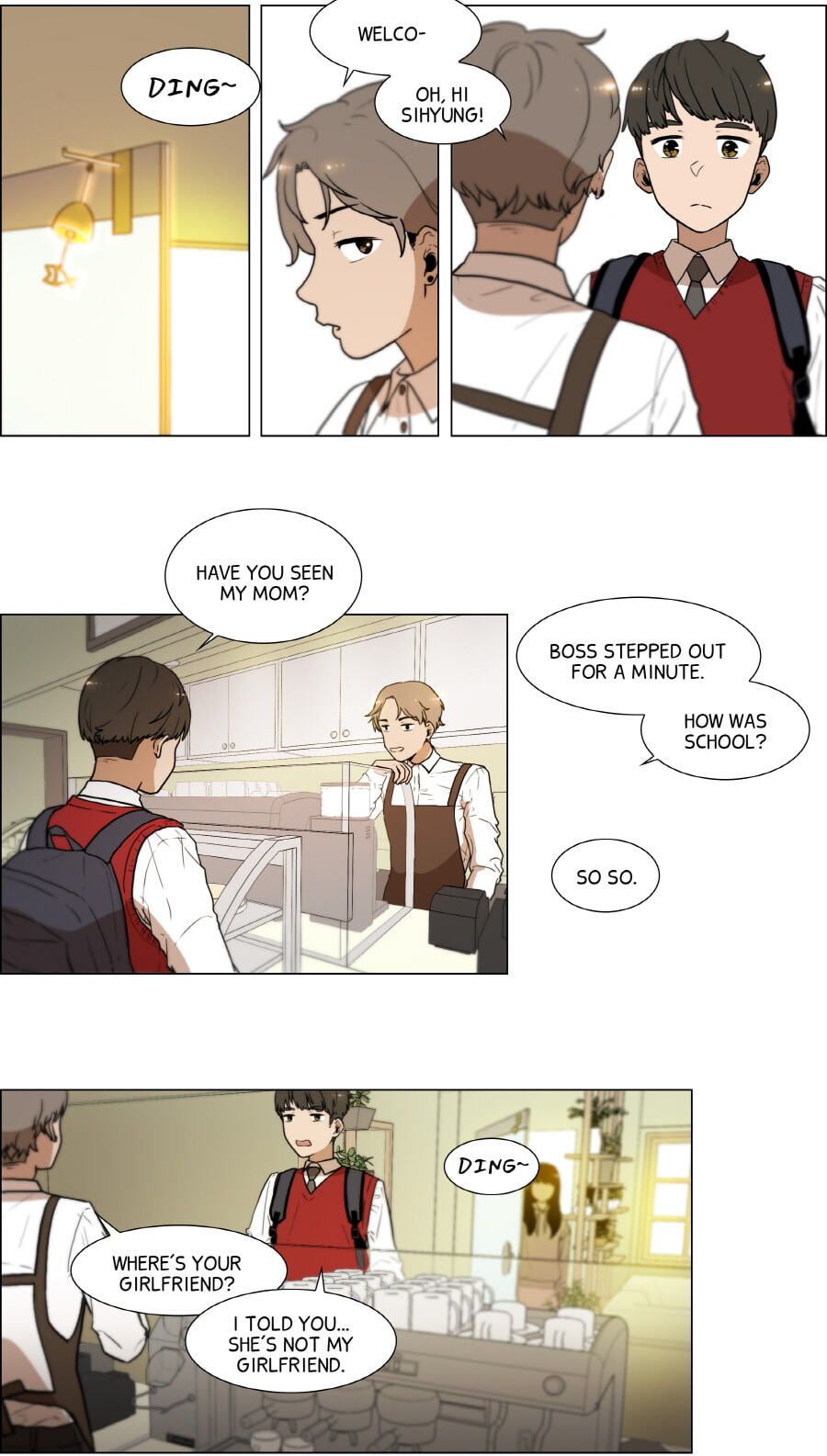Read Butterfly Love Effect chapter 16 image 1 on Lezhin