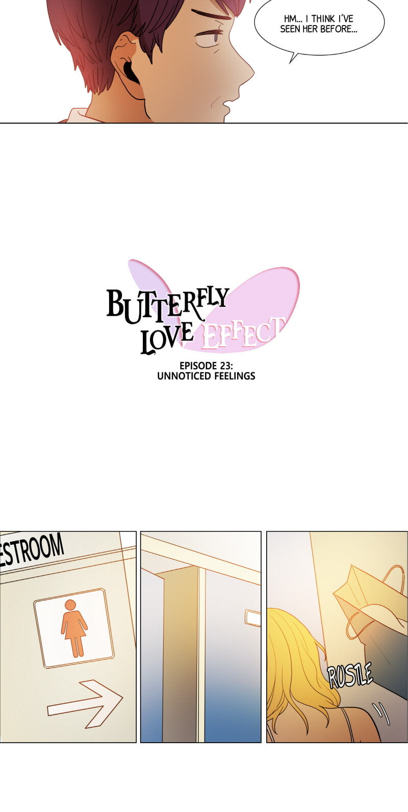 Read Butterfly Love Effect chapter 23 image 5 on Lezhin