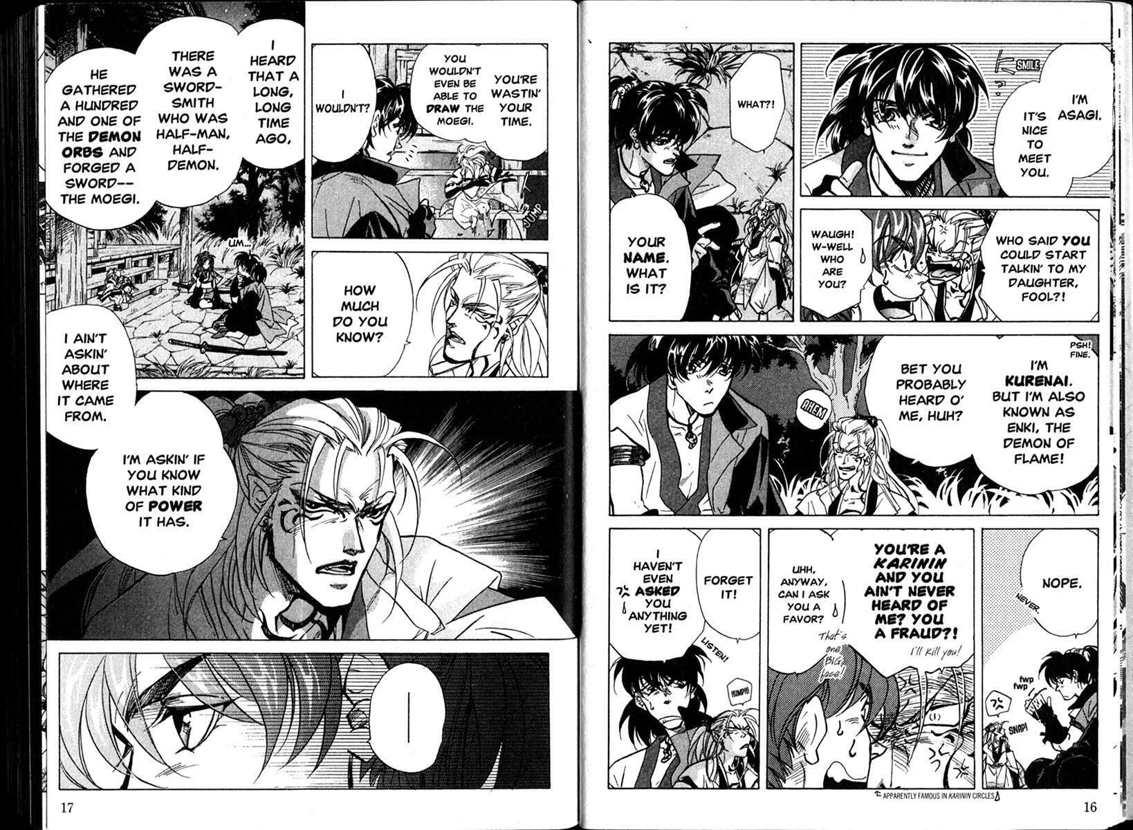 Read By The Sword chapter 1 image 9 on Lezhin